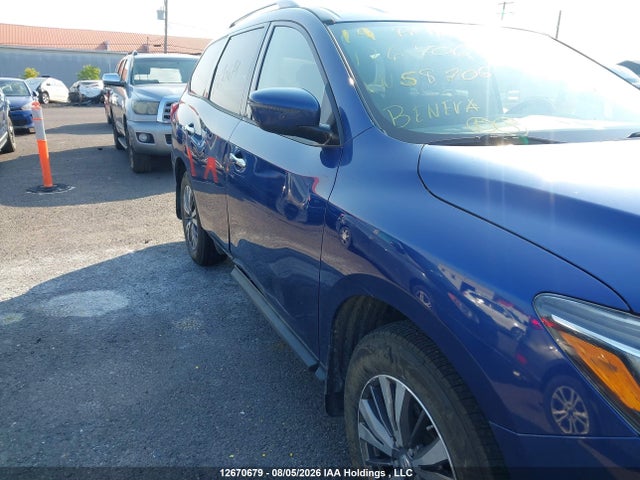 2019 Nissan Pathfinder Platinum/s/sl Premium/sv Tech მანქანა იყიდება აუქციონზე, vin: 5N1DR2MM5KC586689, აუქციონის ნომერი: 12670679