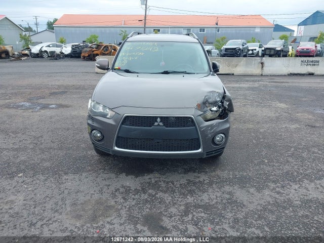 12671242 :رقم المزاد ، JA4JT3AX7AZ609523 vin ، 2010 Mitsubishi Outlander Ls مزاد بيع