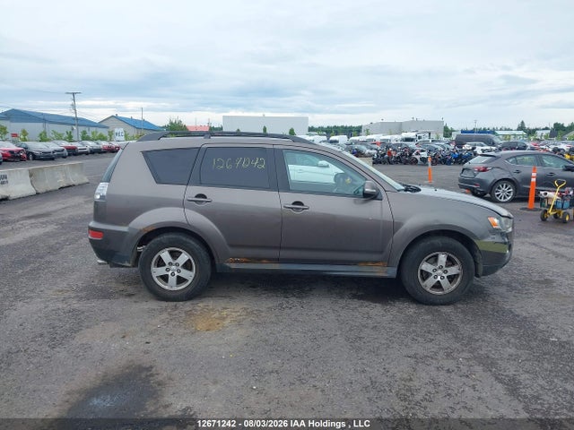 12671242 :رقم المزاد ، JA4JT3AX7AZ609523 vin ، 2010 Mitsubishi Outlander Ls مزاد بيع