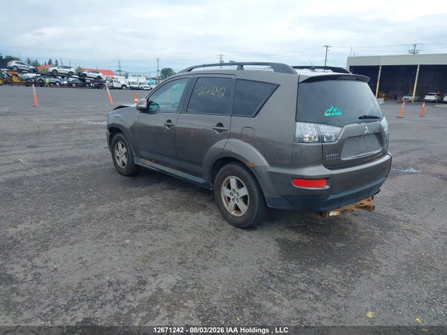 12671242 :رقم المزاد ، JA4JT3AX7AZ609523 vin ، 2010 Mitsubishi Outlander Ls مزاد بيع