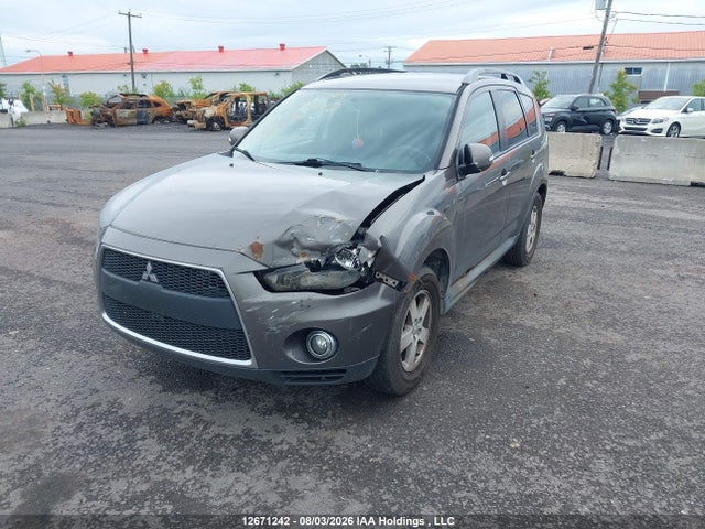 12671242 :رقم المزاد ، JA4JT3AX7AZ609523 vin ، 2010 Mitsubishi Outlander Ls مزاد بيع