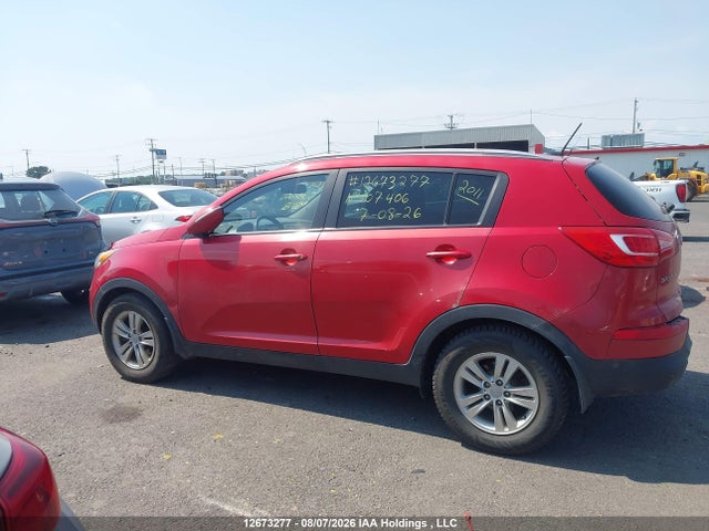 2011 Kia Sportage Lx მანქანა იყიდება აუქციონზე, vin: KNDPBCA27B7107406, აუქციონის ნომერი: 12673277