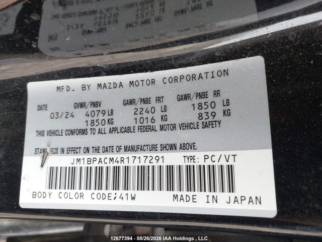 Mazda 3 Preferred 2024 JM1BPACM4R1717291 Image 18