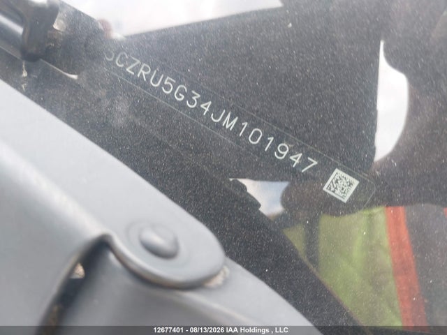 12677401 :رقم المزاد ، 3CZRU5G34JM101947 vin ، 2018 Honda Hr-v Lx مزاد بيع