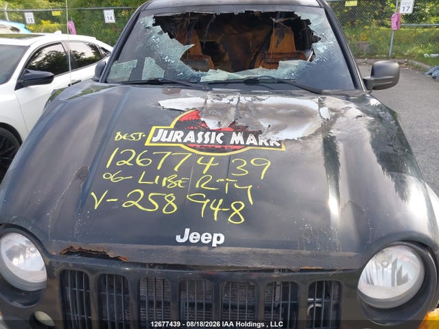 2006 Jeep Liberty Sport მანქანა იყიდება აუქციონზე, vin: 1J4GL48KX6W258948, აუქციონის ნომერი: 12677439