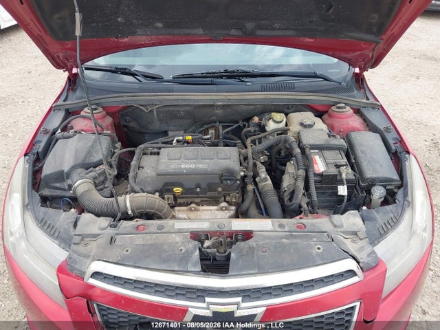 2012 Chevrolet Cruze Lt Turbo მანქანა იყიდება აუქციონზე, vin: 1G1PF5SC4C7187524, აუქციონის ნომერი: 12671401