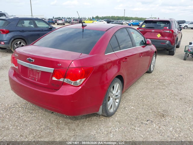 2012 Chevrolet Cruze Lt Turbo მანქანა იყიდება აუქციონზე, vin: 1G1PF5SC4C7187524, აუქციონის ნომერი: 12671401