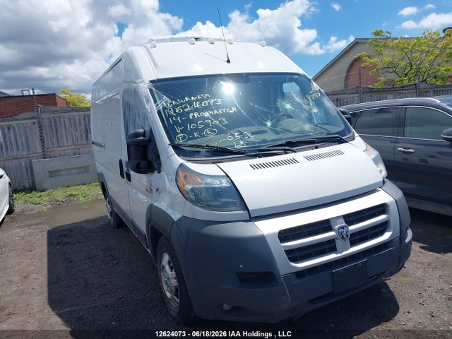 Auction sale of the 2014 Ram Promaster 2500 High Roof, vin: 3C6TRVCG8EE105903, lot number: 12624073
