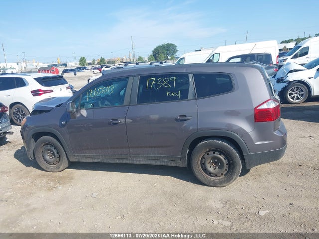 Продаж на аукціоні авто 2012 Chevrolet Orlando 1lt/2lt, vin: KL77P2EMXCK613668, номер лоту: 12656113