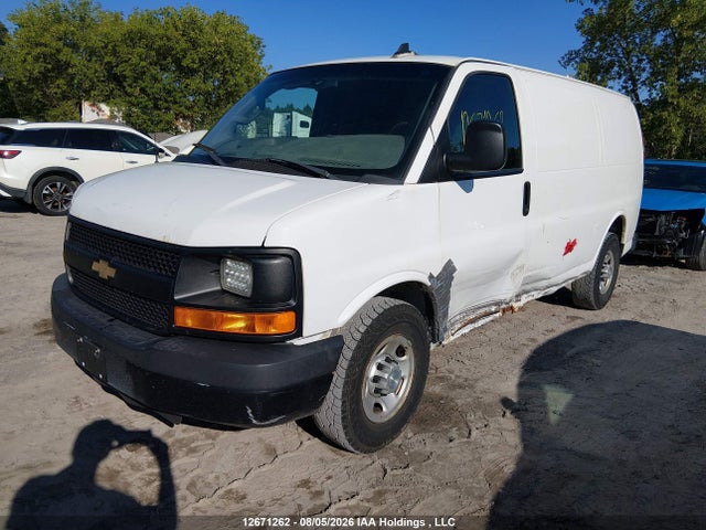 2016 Chevrolet Express 2500 1wt მანქანა იყიდება აუქციონზე, vin: 1GCWGAFF7G1147704, აუქციონის ნომერი: 12671262