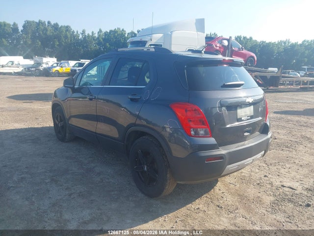 Продажа на аукционе авто 2015 Chevrolet Trax 2lt, vin: 3GNCJLSB7FL151155, номер лота: 12667125