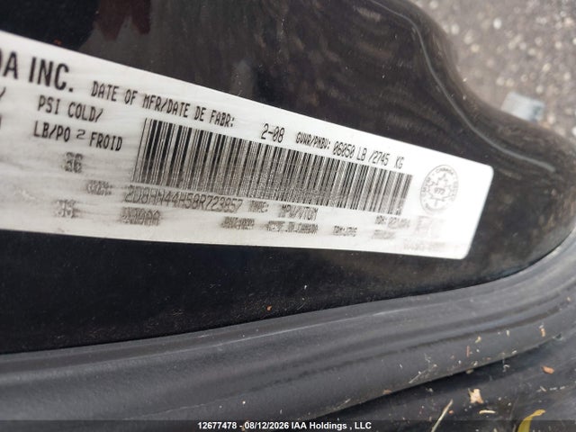 Продаж на аукціоні авто 2008 Dodge Grand Caravan Se, vin: 2D8HN44H58R723857, номер лоту: 12677478