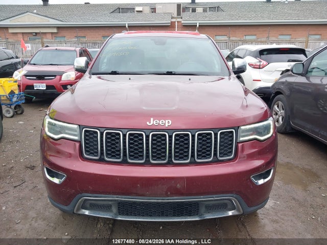 2017 Jeep Grand Cherokee Limited მანქანა იყიდება აუქციონზე, vin: 1C4RJFBG8HC891358, აუქციონის ნომერი: 12677480