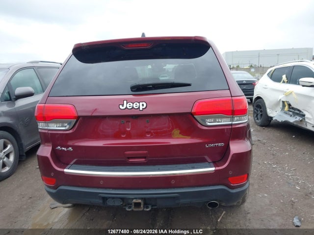 2017 Jeep Grand Cherokee Limited მანქანა იყიდება აუქციონზე, vin: 1C4RJFBG8HC891358, აუქციონის ნომერი: 12677480