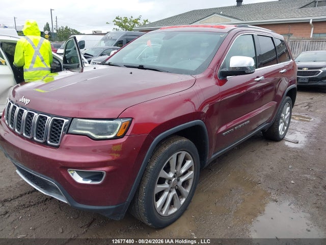 2017 Jeep Grand Cherokee Limited მანქანა იყიდება აუქციონზე, vin: 1C4RJFBG8HC891358, აუქციონის ნომერი: 12677480