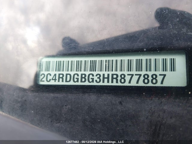 Dodge Grand Caravan Cvp/sxt 2017 2C4RDGBG3HR877887 Image 19