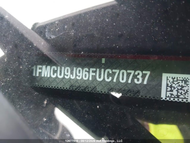 Продаж на аукціоні авто 2015 Ford Escape Titanium, vin: 1FMCU9J96FUC70737, номер лоту: 12677516