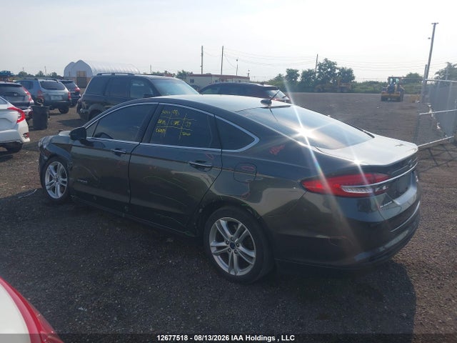 2018 Ford Fusion Hybrid Hybrid მანქანა იყიდება აუქციონზე, vin: 3FA6P0LU4JR147921, აუქციონის ნომერი: 12677518
