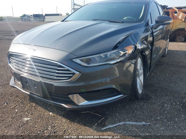 2018 Ford Fusion Hybrid Hybrid მანქანა იყიდება აუქციონზე, vin: 3FA6P0LU4JR147921, აუქციონის ნომერი: 12677518