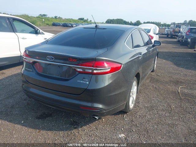 2018 Ford Fusion Hybrid Hybrid მანქანა იყიდება აუქციონზე, vin: 3FA6P0LU4JR147921, აუქციონის ნომერი: 12677518