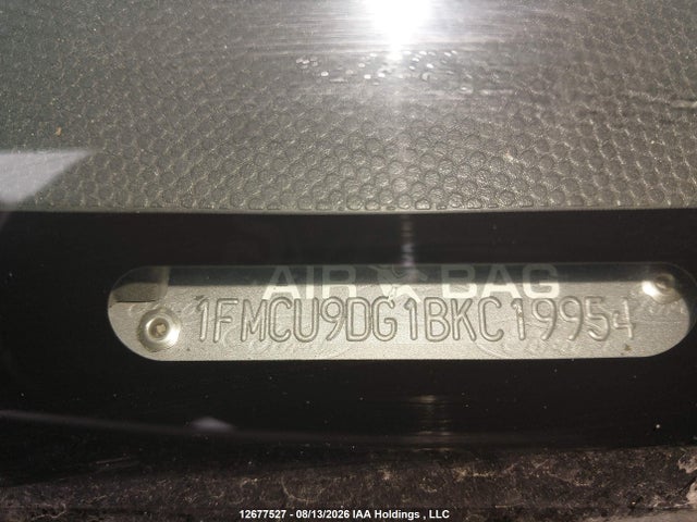 12677527 :رقم المزاد ، 1FMCU9DG1BKC19954 vin ، 2011 Ford Escape Xlt مزاد بيع