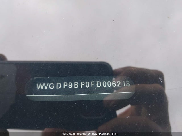 Продаж на аукціоні авто 2015 Volkswagen Touareg Tdi, vin: WVGDP9BP0FD006213, номер лоту: 12677530
