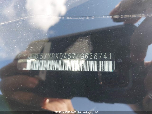 Aukcja sprzedaży 2020 Kia Sorento 3.3l Sx, vin: 5XYPKDA57LG638741, numer aukcji: 12677531