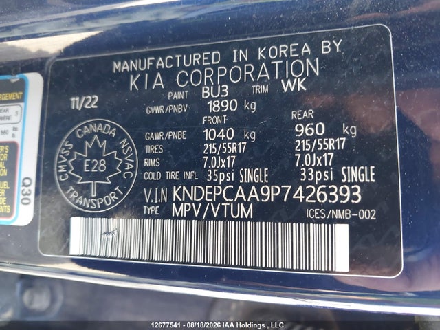 KIA Seltos Lx 2023 KNDEPCAA9P7426393 Image 18