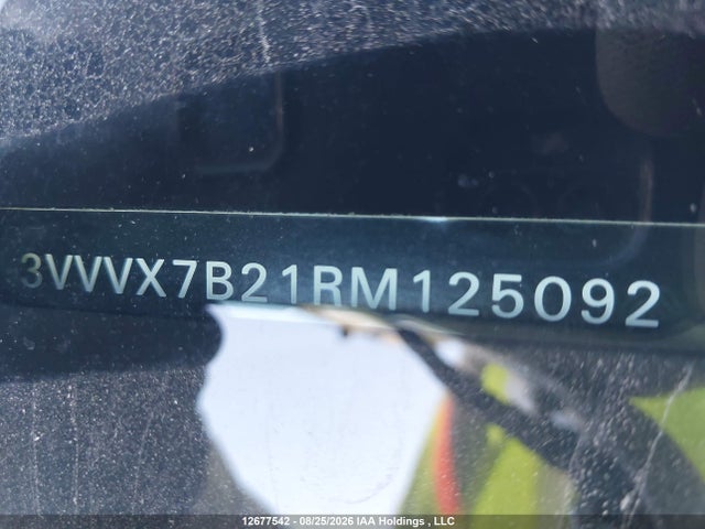 Aukcja sprzedaży 2024 Volkswagen Taos Se, vin: 3VVVX7B21RM125092, numer aukcji: 12677542
