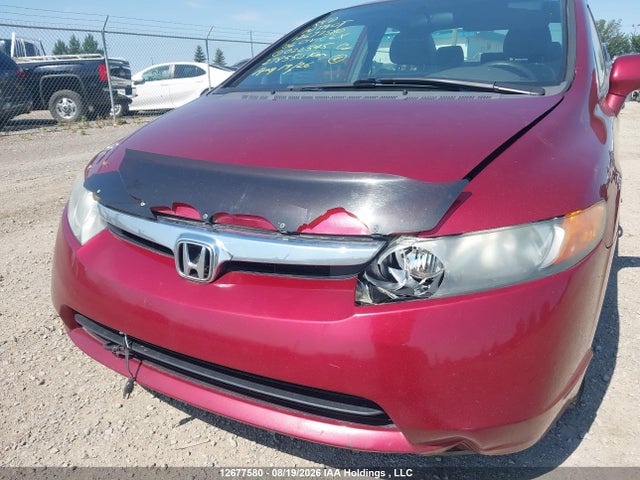 12677580 :رقم المزاد ، 2HGFA16876H022545 vin ، 2006 Honda Civic Ex مزاد بيع