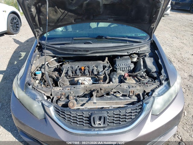 12677585 :رقم المزاد ، 2HGFB2F40DH027521 vin ، 2013 Honda Civic Lx مزاد بيع