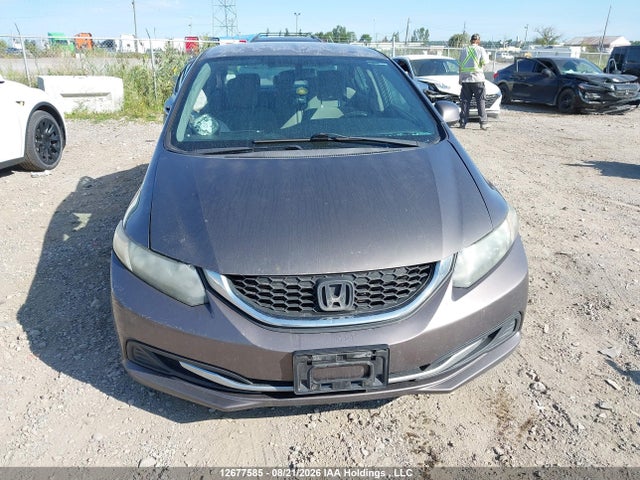 12677585 :رقم المزاد ، 2HGFB2F40DH027521 vin ، 2013 Honda Civic Lx مزاد بيع