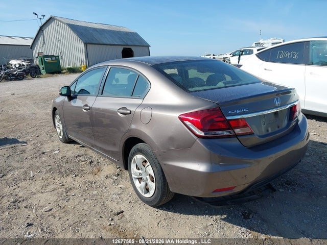 12677585 :رقم المزاد ، 2HGFB2F40DH027521 vin ، 2013 Honda Civic Lx مزاد بيع