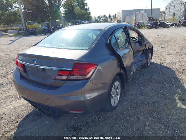 12677585 :رقم المزاد ، 2HGFB2F40DH027521 vin ، 2013 Honda Civic Lx مزاد بيع