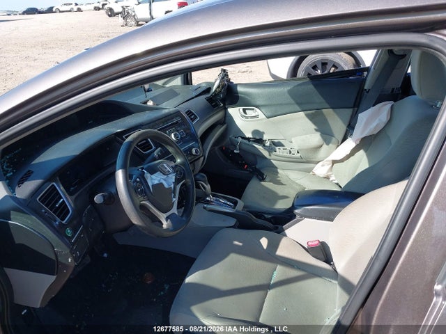 12677585 :رقم المزاد ، 2HGFB2F40DH027521 vin ، 2013 Honda Civic Lx مزاد بيع