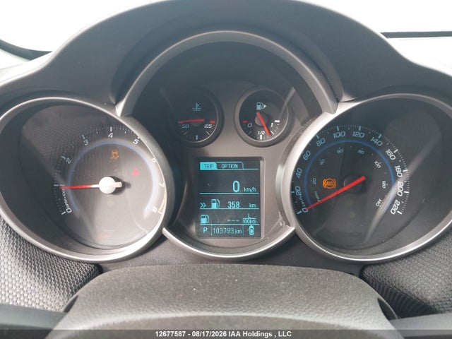 12677587 :رقم المزاد ، 1G1PC5SB3E7348237 vin ، 2014 Chevrolet Cruze مزاد بيع