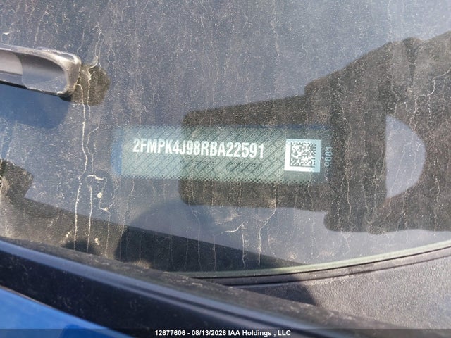 12677606 :رقم المزاد ، 2FMPK4J98RBA22591 vin ، 2024 Ford Edge St Line مزاد بيع