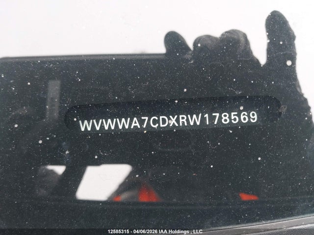 Aukcja sprzedaży 2024 Volkswagen Golf Gti 380 Performance, vin: WVWWA7CDXRW178569, numer aukcji: 12585315