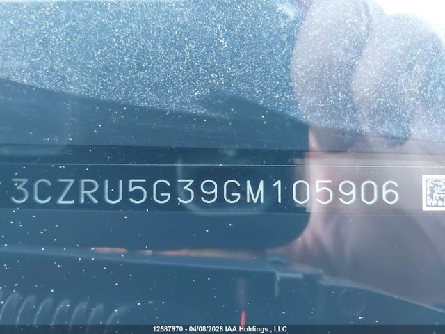 Продажа на аукционе авто 2016 Honda Hr-v Lx, vin: 3CZRU5G39GM105906, номер лота: 12587970