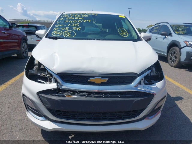 Продаж на аукціоні авто 2019 Chevrolet Spark 1lt Cvt, vin: KL8CD6SA5KC740079, номер лоту: 12677620