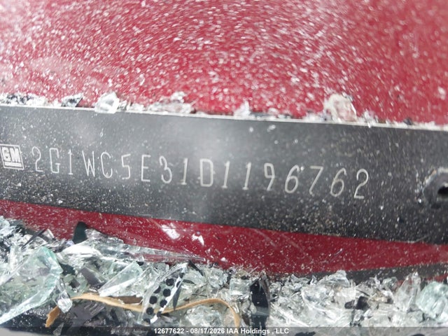 12677622 :رقم المزاد ، 2G1WC5E31D1196762 vin ، 2013 Chevrolet Impala Ltz مزاد بيع