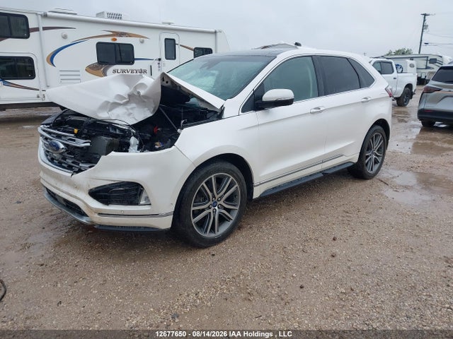 Auction sale of the 2019 Ford Edge Titanium, vin: 2FMPK4K98KBC07826, lot number: 12677650