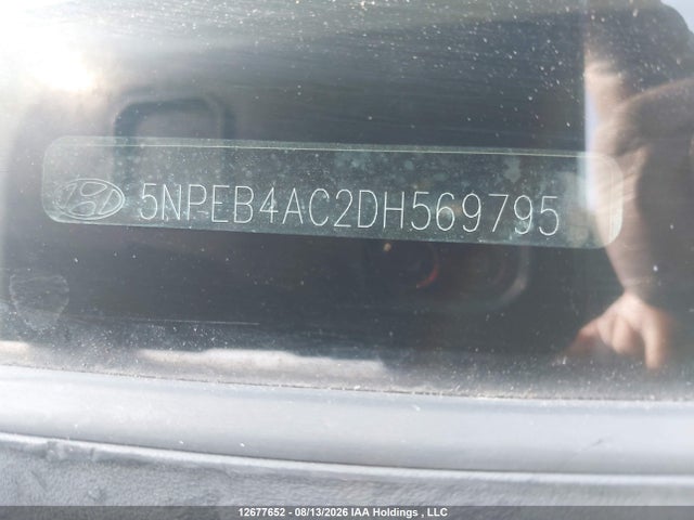 Продажа на аукционе авто 2013 Hyundai Sonata Gls, vin: 5NPEB4AC2DH569795, номер лота: 12677652