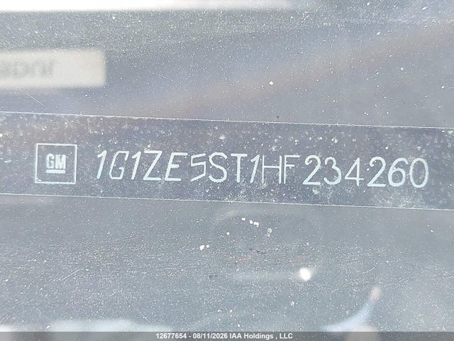 Chevrolet MALIBU LT 2017 1G1ZE5ST1HF234260 Image 9