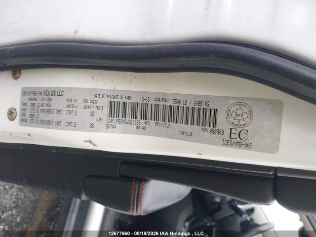 Jeep Cherokee Trailhawk 2016 1C4PJMBSXGW321181 Image 9
