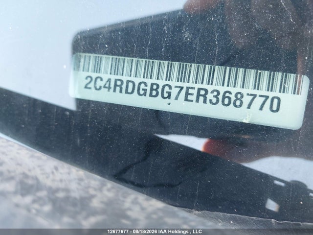 Dodge Grand Caravan Se/sxt 2014 2C4RDGBG7ER368770 Image 20