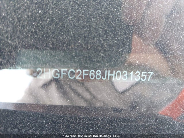 2HGFC2F68JH031357 Honda CIVIC SE
