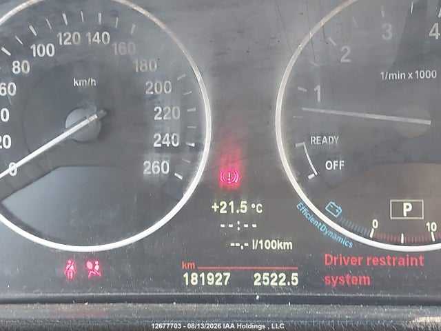 Aukcja sprzedaży 2013 Bmw 3 Series, vin: WBA3B3C57DJ810304, numer aukcji: 12677703