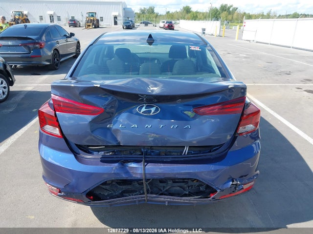Продажа на аукционе авто 2019 Hyundai Elantra Preferred, vin: KMHD84LFXKU738588, номер лота: 12677729