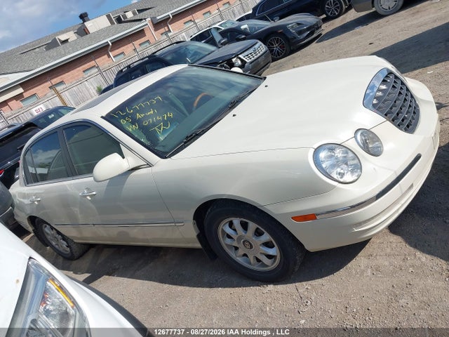 2005 Kia Amanti მანქანა იყიდება აუქციონზე, vin: KNALD124455071474, აუქციონის ნომერი: 12677737